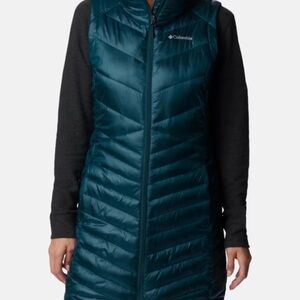Columbia Women's Deep Teal Long Vest
